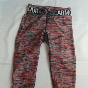 Under Armor Women Fitted Leggings Activewear Comfort Yoga Pants Size 12-14
